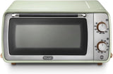 De'Longhi Icona Vintage EOI406.GR - 9L Electric Oven Toaster, Olive Green color