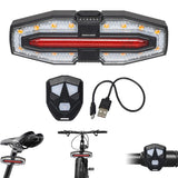 Wireless Remote Control Bike Turn Tail Light