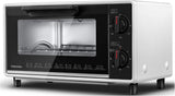 Toshiba TM-MM10DZF(WH) Mini Toaster Oven, 10L, White