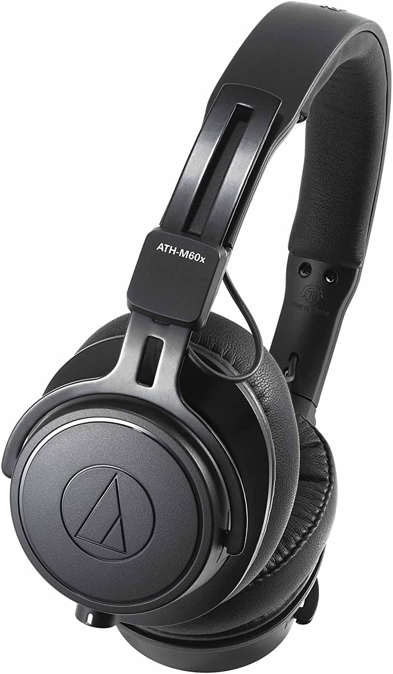 Audio-Technica M60x Professional Studio Headphones Black Main image