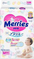 Merries Tape Diapers M 64ct