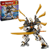 LEGO 71821 NINJAGO Coles Titan Dragon Mech Adventure Toy