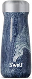S'well Stainless Steel Traveler, 16oz, Azurite Marble, Triple Layered Vacuum Insulated Containers Keeps Drinks Cold for 24 Hours and Hot for 12, BPA Free, Easy Carrying On the Go