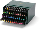 Faber-Castell AG167148-48-Pieces Pitt Artist Brush India Ink Pen, Brush Tip, Studio Box