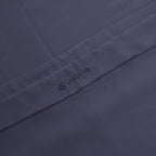 Weavve Home Lyocell Fitted Sheet Set Queen Size Midnight Blue