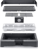 Severin PG 8562 Table Electric Grill Quick Heat Up with Aluminium Plate and Safe Touch Casing