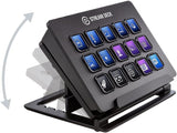 Elgato Stream Deck Classic - Live Production Controller With 15 Customizable LCD Keys And Adjustable Stand, Trigger Actions In OBS Studio, Streamlabs, Twitch, Youtube And More, PC/Mac