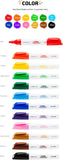 Lineplus, Color boardmarker, Dry Erase Markers for School and Office, Assorted Vivid Colors, Bullet Tip, Low Odor, 12 Pack