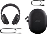 Bose QuietComfort Ultra Wireless Noise Cancelling Headphones with Spatial Audio, Over-the-Ear Headphones with Mic, Up to 24 Hours of Battery Life, Black