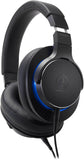 Audio-Technica ATH-MSR7B High-Resolution Wired Over-Ear Headphones, Black