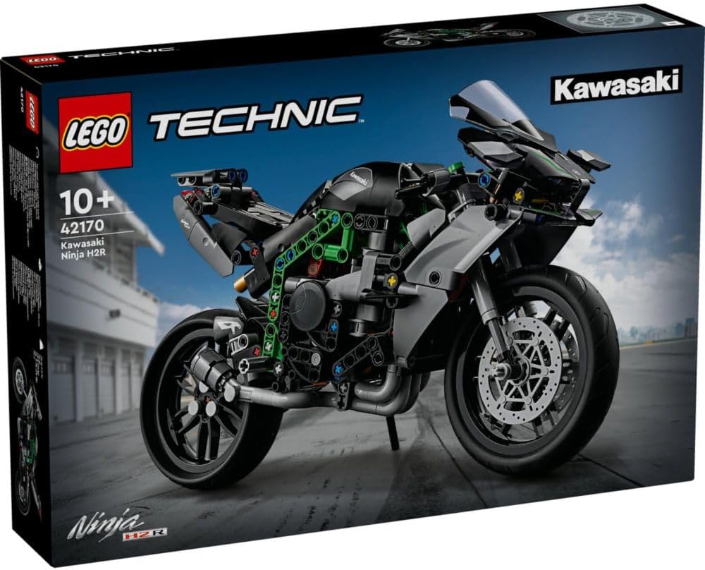 LEGO Technic Kawasaki Ninja H2R Motorcycle Toy 42170