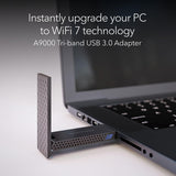 Netgear Nighthawk A9000 Tri Band WiFi 7 USB 3.0 Adapter 6.5 Gbps