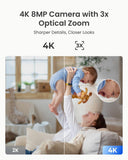Reolink E1 Zoom 2K+ 5MP Super HD WiFi Wired Security Camera
