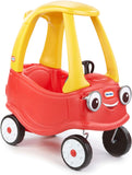 Little Tikes Cozy Coupe Car, Kids Ride-On Foot to Floor Slider, Mini Vehicle Push Car with Real Working Horn, Clicking Ignition Switch & Petrol Cap, For Ages 18 Months plus