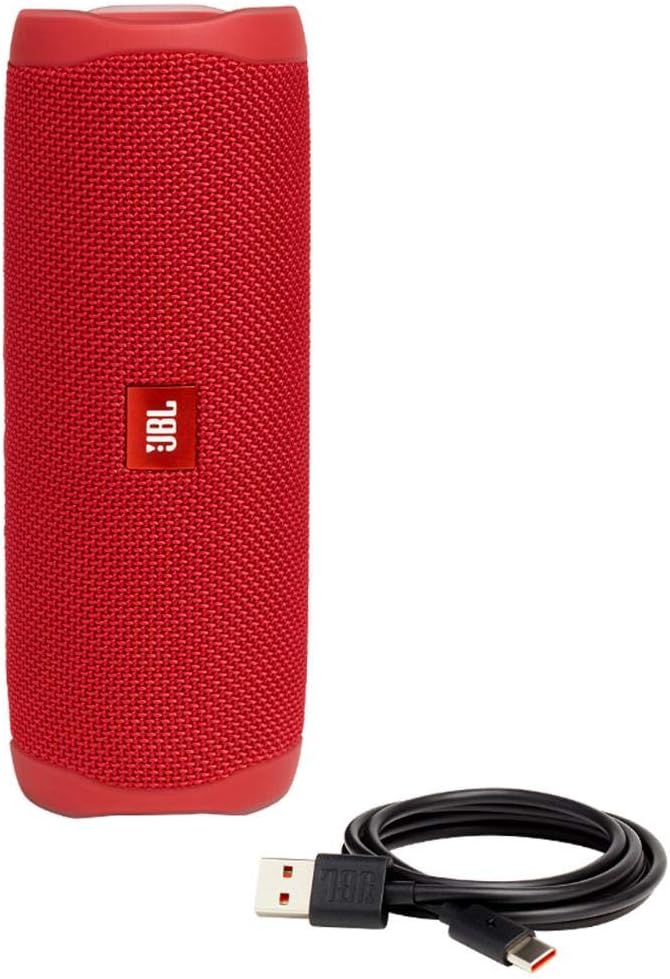 JBL Flip 5 IPX7 Waterproof Portable Bluetooth Speaker Red Secondary image