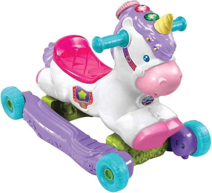 VTech 80-192303 Rock N Ride Unicorn Baby Toy