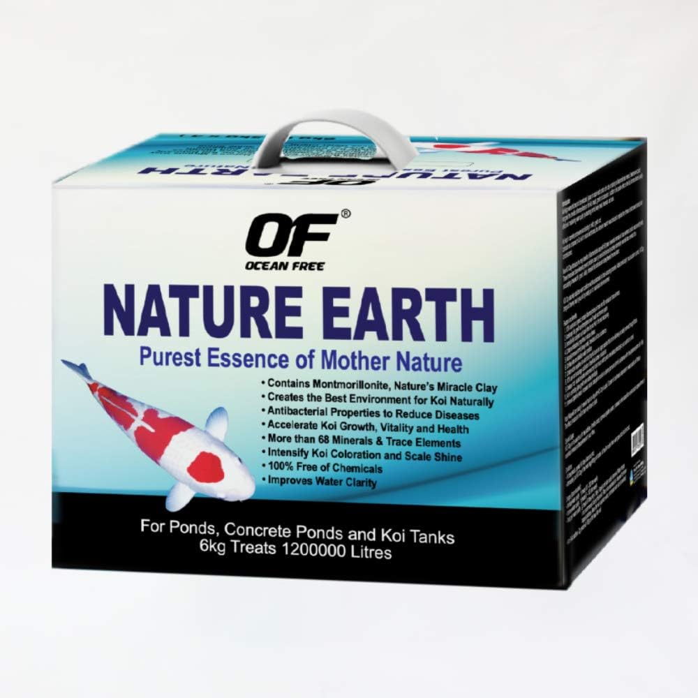 Ocean Free WC206 Nature Earth For Concrete Ponds And Koi Tanks 6kg Main image