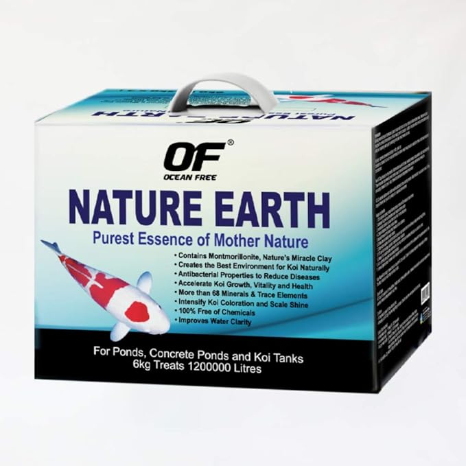 Ocean Free WC206 Nature Earth for Ponds, Concrete Ponds and Koi Tanks, 6kg Secondary image