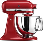 KitchenAid 5KSM125 Artisan Tilt Head Stand Mixer with basic accessories 4.8L Empire Red