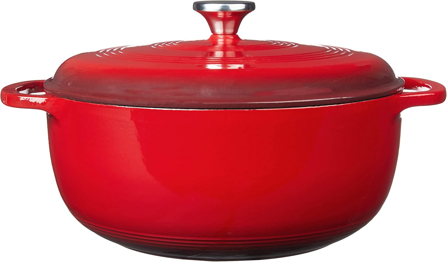 Lodge EC7D43 Enameled Cast Iron Dutch Oven 7.5Quart Island Spice Red Secondary image