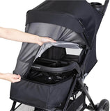 Baby Trend Passport Carriage Bassinet Stroller, Ultra Black