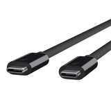 Belkin F2CD085bt2M-BLK Thunderbolt 3 USB-C to USB-C Cable, 40 Gbps, 2m, Black