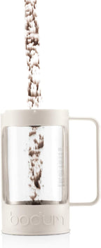 BODUM 11376913 BEAN French Press Coffee Maker 3.3gal 1L Off White