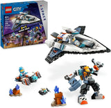 LEGO City Space Explorers Pack Playset Bundle for Ages 6 Plus with Mech Toy, Spaceship and Hoverbike 60441