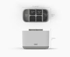 Joseph Joseph EasyStore Large Toothbrush Holder Grey White