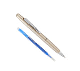 PILOT FriXion Ball LX Erasable, Refillable & Retractable Gel Ink Pen, Fine Point, Gold Barrel, Blue Ink