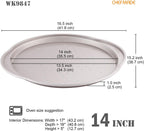 CHEFMADE WK9847 NonStick Pizza Crispen Pan 14in