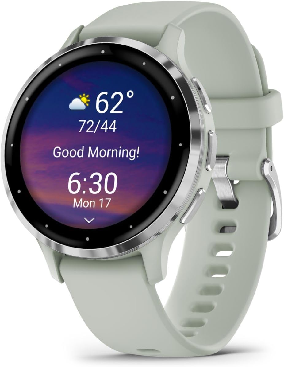Garmin Venu 3S Health And Fitness GPS Smartwatch Sage Gray Secondary image
