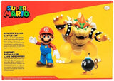DISPLAY TOY-BOWSER VS DIORAMA/3PACK NINTENDO 1486/SUPER MARIO