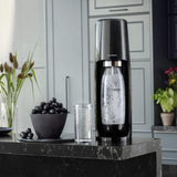 SodaStream Spirit One Touch Black Sparkling Water Maker, 3.5 kg