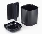 Joseph Joseph EasyStore Toothbrush Holder Caddy Bathroom Storage Compact Matt Blac