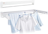 Leifheit L83100 Telegant 81 Protect Plus Wall Dryer, White Large (40in L)
