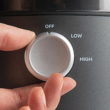 NutriBullet NBJ100G - Juicer, 800W, Stainless Steel Sieve, includes 1x Cleaning Brush, 1x 1.5L Pulp Tray and 1x 800ml Juice Jug, Dark Grey colour