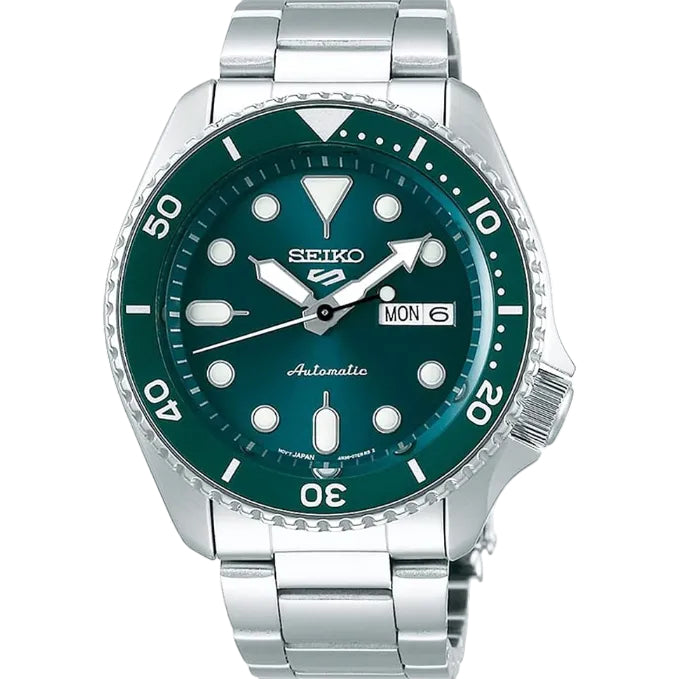 Seiko SRPD61 Mens 5 Sports SKX Sports Style Automatic Mechanical Wristwatch Limited Edition Green