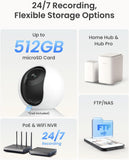 Reolink E1 Zoom 2K+ 5MP Super HD WiFi Wired Security Camera