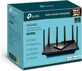 TP-Link AX72 AX5400 Dual-Band Gigabit Wi-Fi 6 Router,Black,Archer AX72