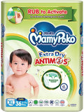 MamyPoko Extra Dry Protect ANTIMOS Tape Baby Diapers XL 12-17kg 36PcsX4 Packs