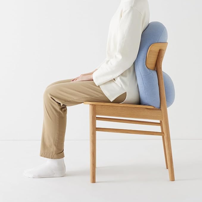 Muji Cool Touch Cushion, Light Blue