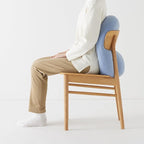 Muji Cool Touch Cushion, Light Blue