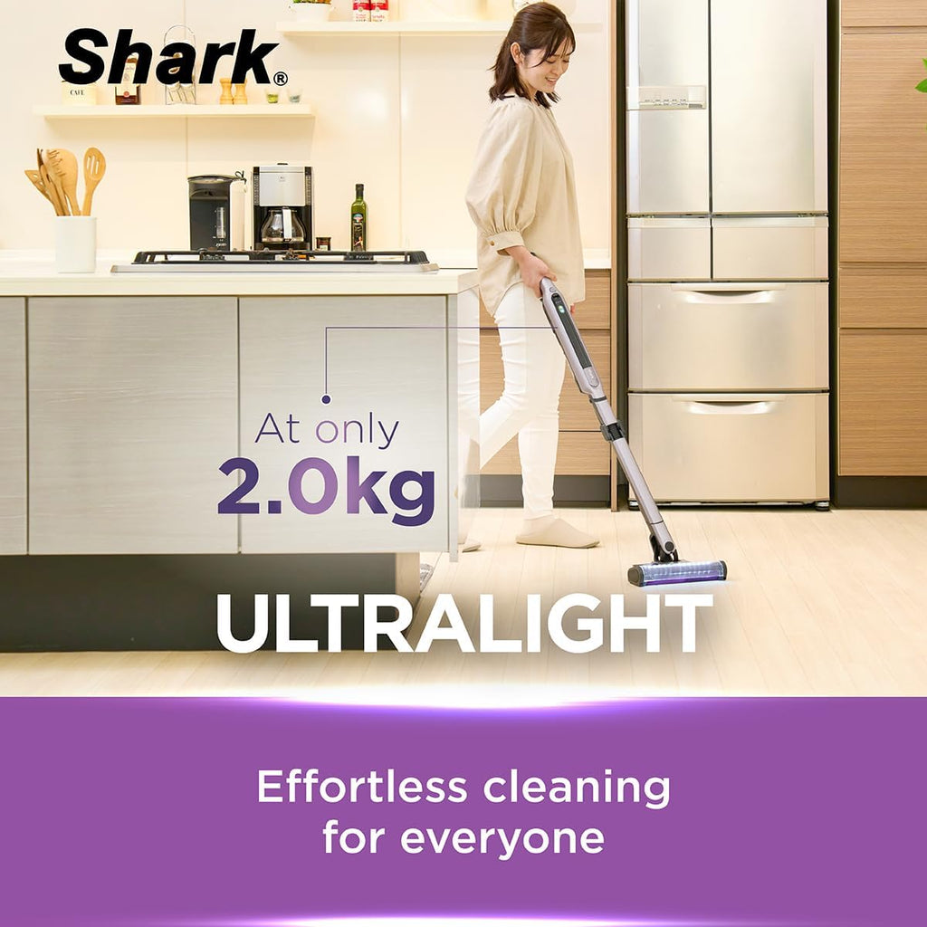 Shark EvoPower System IQ and IQ Cordless Vacuums Smart iQ PRO with Auto Dirt Detect Auto Empty Convenience Strong Suction Power and Ultralight at 2kg Shark CS851SMMVAE