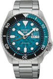 Seiko SRPJ45K1 Sports Mechanical Limited Edition Time Sonar Blue Automatic Hand Winding SKX Sports Style, Black, Bracelet Type
