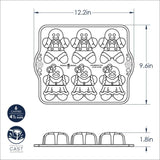 Nordic Ware Gingerbread Kids Cakelet Pan