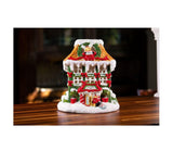 Blue Sky Ceramics Vixen Large Candle House, Multi