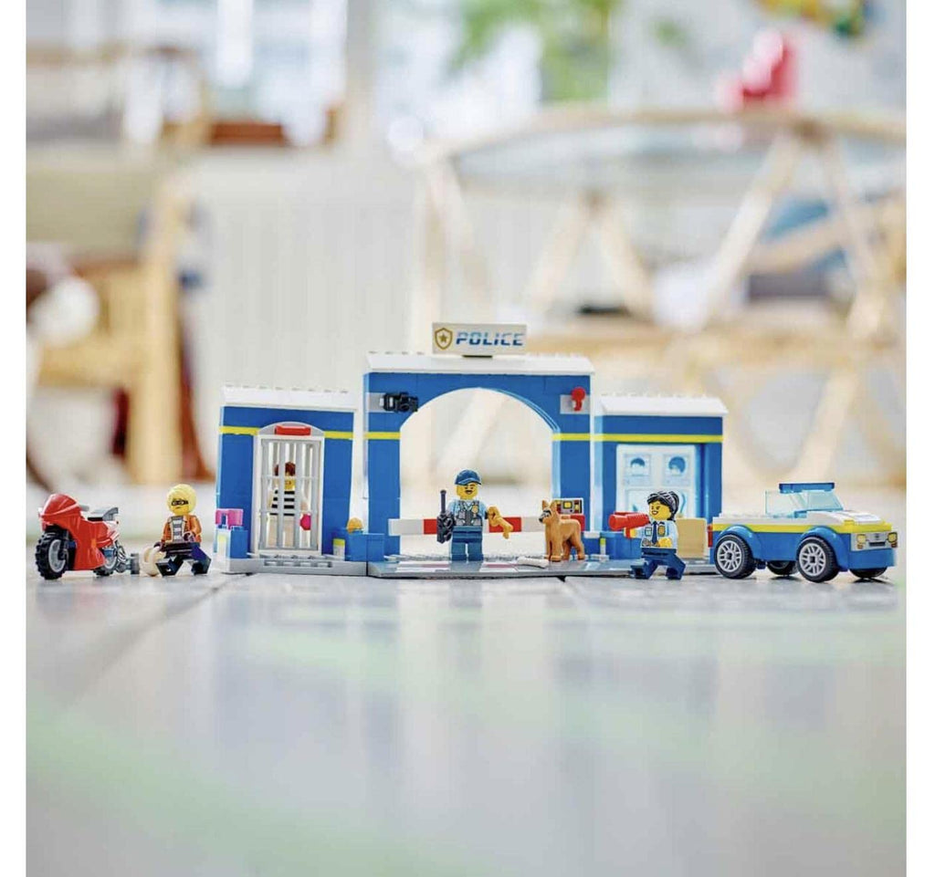 LEGO City Police Station Chase 60370 Building Toy Set