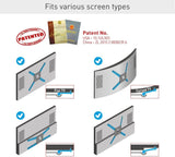 Barkan TV Wall Mount, 13-65 inch Full Motion Articulating - 4 Movement Long Premium Flat/Curved Screen Bracket, up to 80 lbs, Extremely Extendable,Fits LED OLED LCD