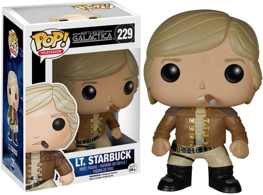Funko FU5121 POP Television 229 Battlestar Galactica Lt Starbuck Vinyl Play Figure Main image